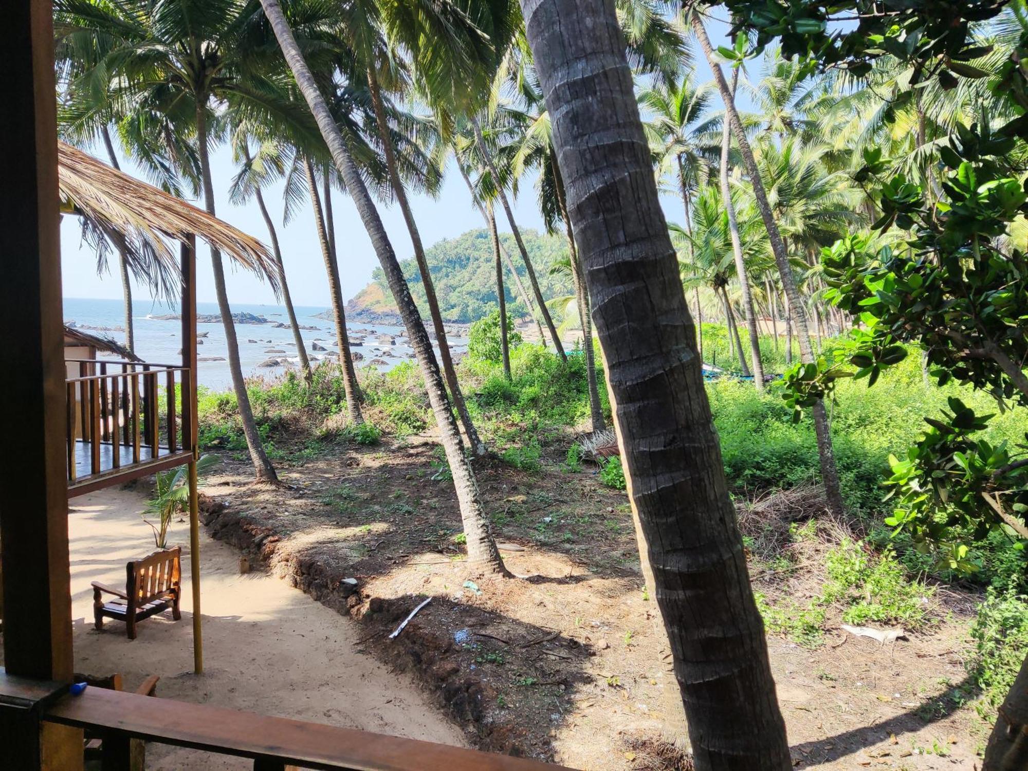 Colomb Beach Huts Hotel Patnem Beach Exterior photo